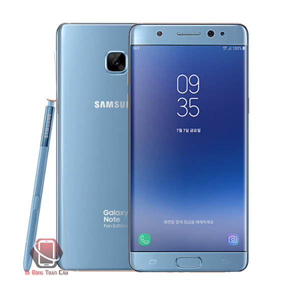 Samsung Galaxy Note FE màu xanh