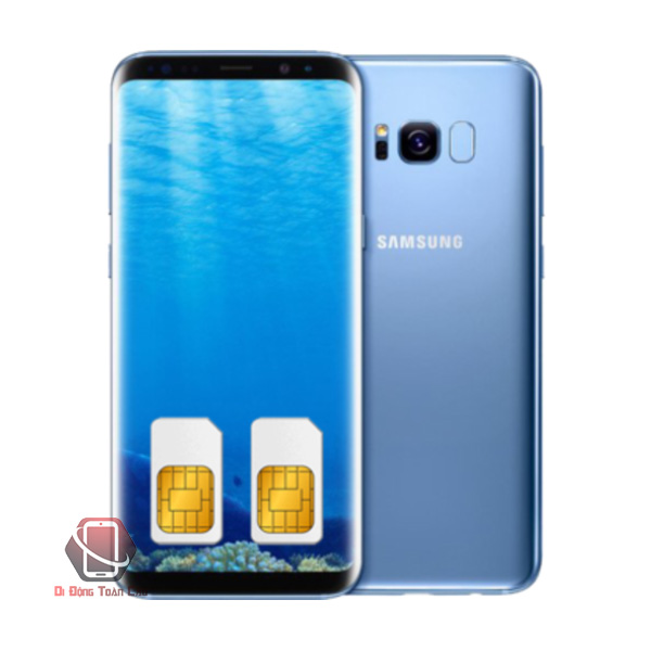 Samsung Galaxy S8 2 SIM màu xanh dương