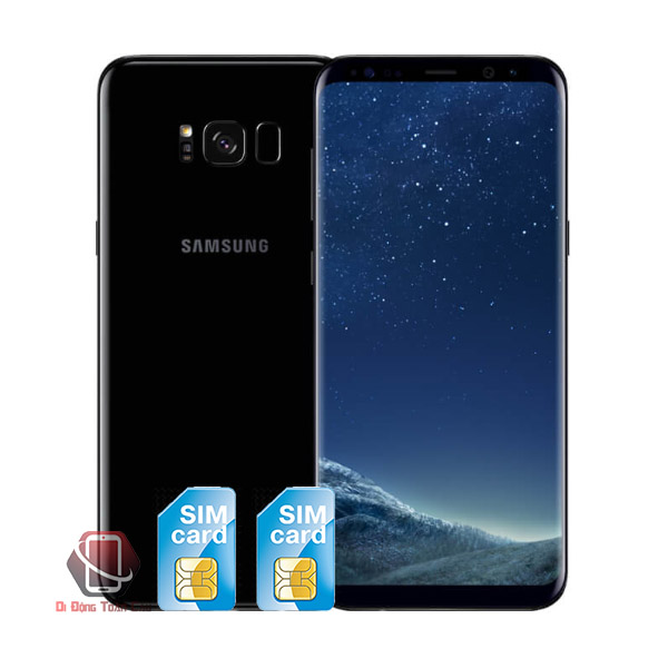 Samsung Galaxy S8 Plus 2 SIm màu đen