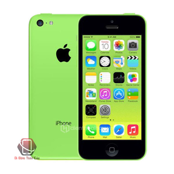iPhone 5C màu xanh lá