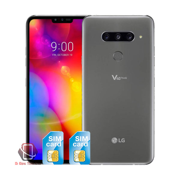 LG V40 ThinQ 2 SIM màu xám