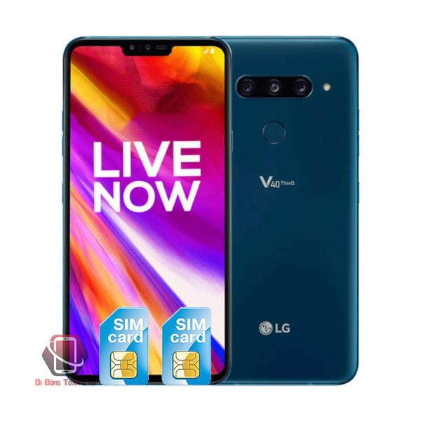 LG V40 ThinQ 2 SIM màu xanh