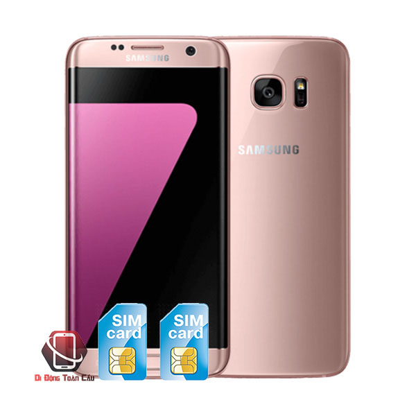 Samsung Galaxy S7 Edge 2 SIM màu hồng