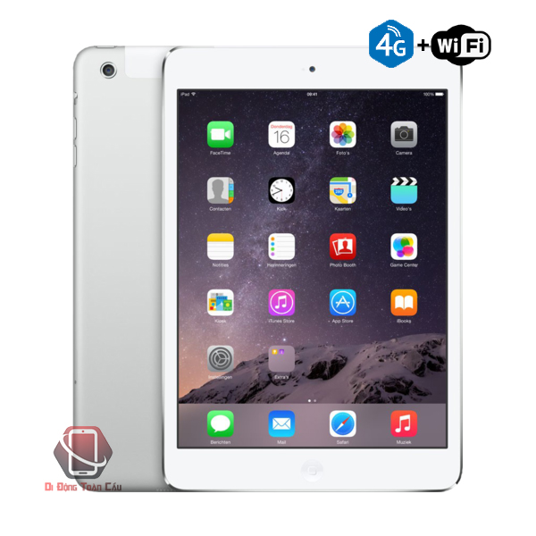 iPad Mini 2 32GB Bản 4G + Wifi màu bạc