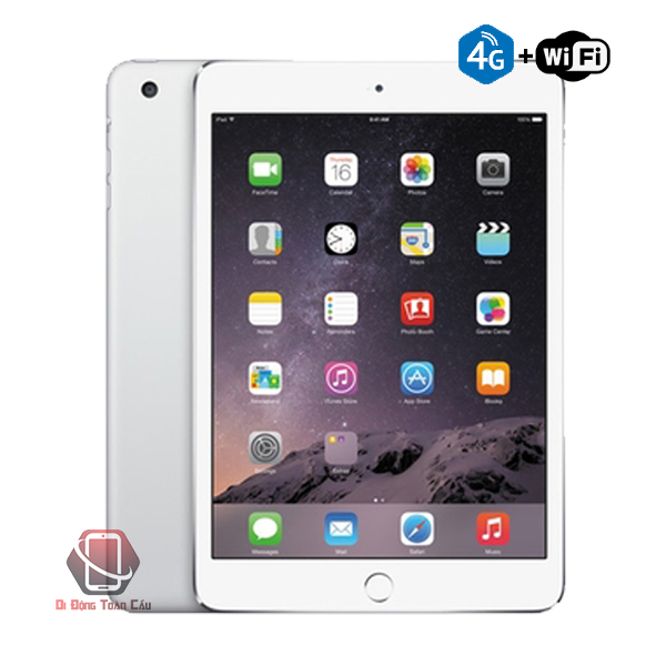 iPad Mini 3 32GB Bản 4G + Wifi màu bạc